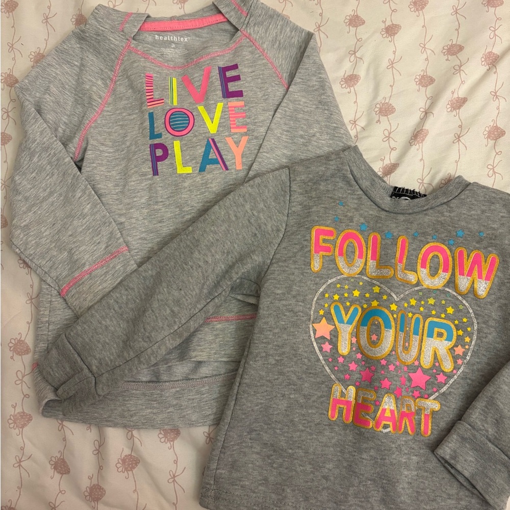 Gray Neon Long Sleeve Bundle